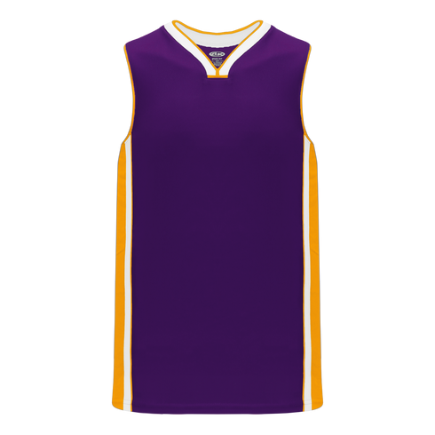 Athletic Knit Pro Cut Basketball Jersey with Rap Neck & Side Inserts (B1715)